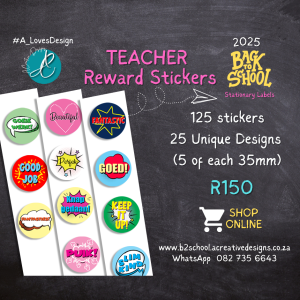 Teacher Reward Stickers